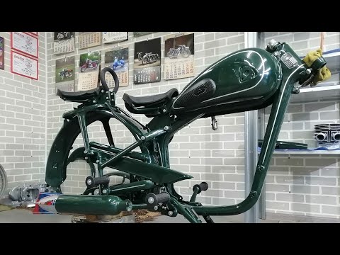 Видео: Мотоцикл Иж 49 - реставрация советской легенды. Restoration Of a Motorcycle From The 50s. 7 серия