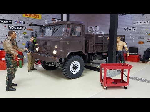 Видео: СОБРАЛ и ПОКРАСИЛ ШИШИГУ ...  ГАЗ-66 на радиоуправлении, CrossRC GC4