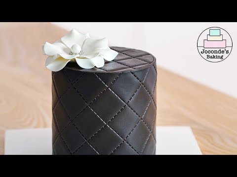 Видео: Без окрашивания, Без плесени, Шоколадная глазурь Роскошный торт в стиле CHANEL