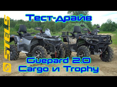 Видео: Первый тест-драйв Stels Guepard 2.0 Cargo 800 и Trophy 850