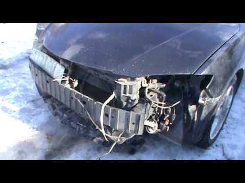 Видео: Ремонт передних фар и бампера - Мазда 3, 2007 г.в.