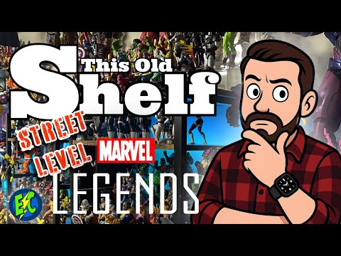 Видео: Старая полка | Создаём уличную витрину Marvel Legends