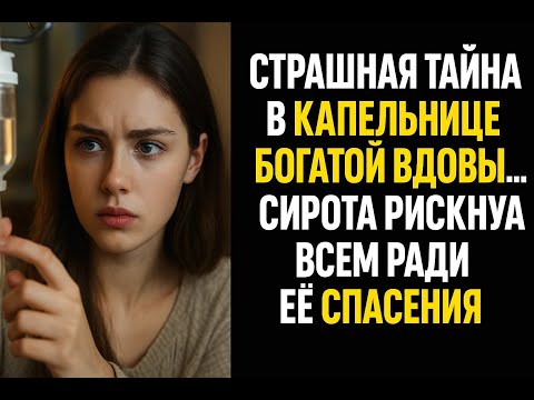 Видео: Сирота стала сиделкой у богатой вдовы, но страшная тайна её лекарств привела к необратимому