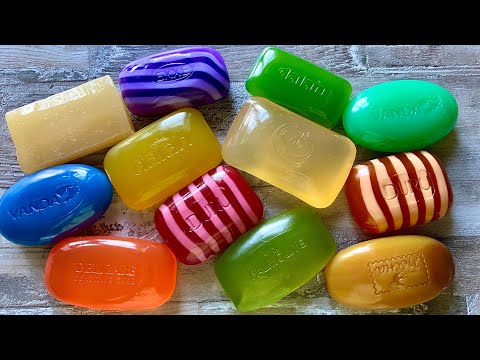 Видео: Glycerinе soap cutting | SOAP ASMR | Резка глицеринового мыла | SOAP ASMR |