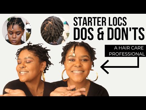 Видео: Starter Locs: что можно и чего нельзя делать от специалиста по локациям