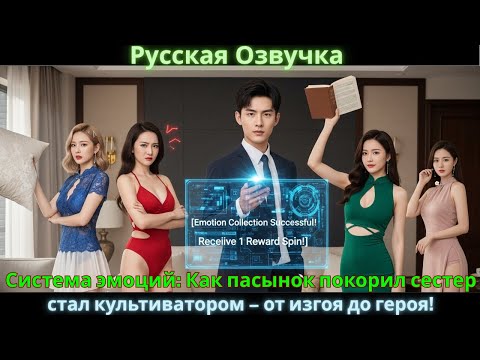 Видео: Система эмоций: Как пасынок покорил сестер и стал культиватором – от изгоя до героя!