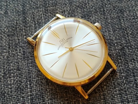 Видео: Часы Луч LUCH 2209 WATCH THE SECOND LIFE  Restoration gold-plated mechanism  ASMR Ремонт часов