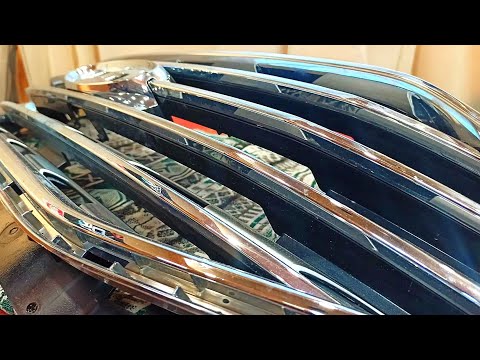 Видео: Восстановление никелированной решетки Ford Edge