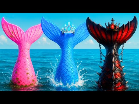 Видео: 🧜‍♀️➡️🧛‍♀️ От русалки-неудачницы до красавицы-вампира 😱✨