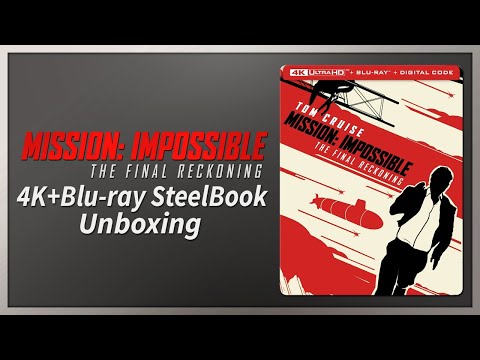 Видео: Распаковка SteelBook 4K+Blu-ray «Миссия невыполнима: Финальная расплата»