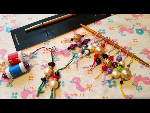 Видео: Маркеры для вязания на петельке из ниток ИРИС - без инструментов и особых затрат!