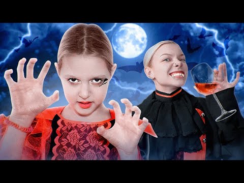 Видео: Амелка живее в СЕМЕЙСТВО ВАМПИРИ! Могат ли хората и вампирите да бъдат приятели? Забавно видео