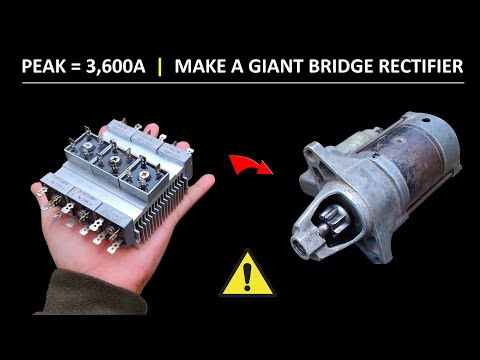 Видео: Сделать гигантский выпрямитель 400В 315А