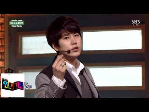 Видео: [Super Junior] Это любовь (популярная) Inkigayo 141026