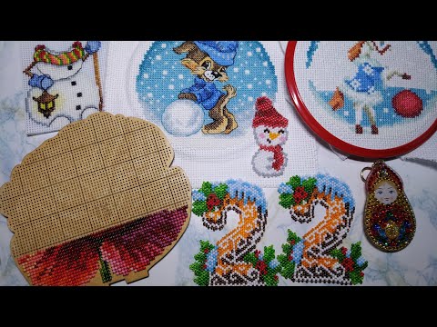 Видео: Финиши😊 Вышивка 💕 Продвижения 🌸