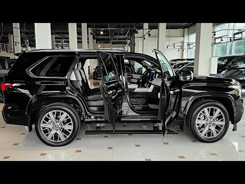 Видео: Toyota Sequoia 2024 года — невероятно дикий ультрароскошный внедорожник!