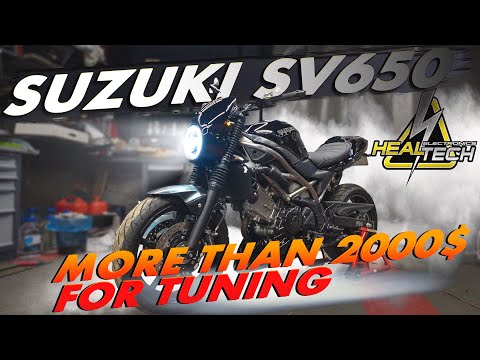Видео: ИНДИВИДУАЛЬНЫЙ ТЮНИНГ БОЛЕЕ 2000$ ДЛЯ SUZUKI SV650
