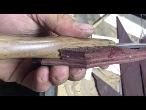 Видео: Как сшить ножны из кожи. Вариант N 2.