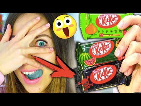 Видео: Угадай Вкус Шоколадки ПРОБУЮ СЛАДОСТИ ИЗ ЯПОНИИ УЖАСНЫЕ КОНФЕТЫ | Elli Di