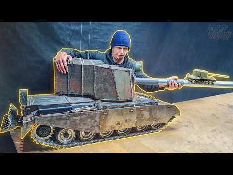 Видео: САМОДЕЛЬНЫЙ ТАНК ПОЧТИ ГОТОВ | ПОСТРОЙКА FV4005