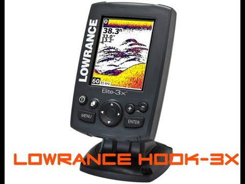 Видео: эхолот Lowrance Hook-3x ,обзор , тест на воде