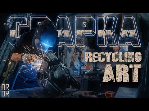 Видео: Recycling art. Скульптуры из металла.