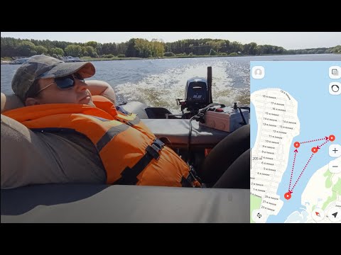 Видео: Электродистанция, гидроподъем, автопилот Hidea 9.9 PRO, Tohatsu 18