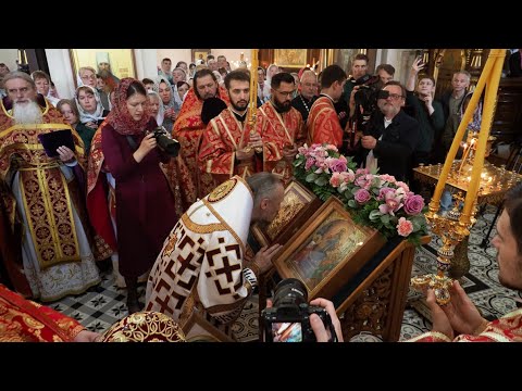 Видео: Торжества в честь иконы Божией Матери "Коложской" состоялись в Гродно