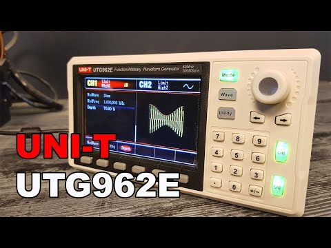 Видео: UNI-T UTG962E Недорогой генератор для радиолюбителя