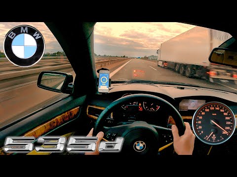 Видео: 2007 BMW 535d E61 LCI Максимальная скорость Немецкий автобан POV