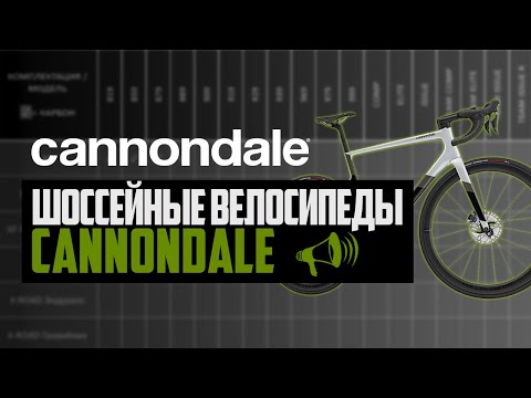 Видео: Шоссейные велосипеды CANNONDALE. CAAD, SuperSix, SystemSix, Synapse, Topstone, SuperX / ПРО [БРЕНДЫ]