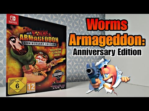 Видео: Распаковка Worms Armageddon Anniversary Edition — взрыв ностальгии!