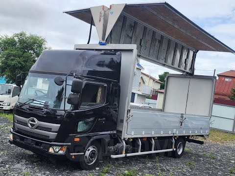 Видео: Hino ranger 2018 год мех бабочка 5.2 turbo 260 лс