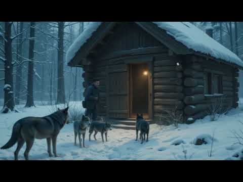 Видео: Мать-волчица и её щенки замерзали насмерть… пока не случилось чудо