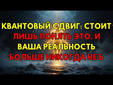 Видео: Один Секрет Квантового Сдвига Изменит Всё: Ваша Реальность Никогда Не Будет Прежней!