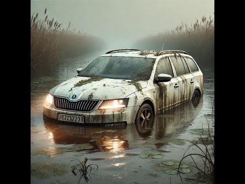 Видео: Утопленная Škoda Octavia - все потерянно ... или нет?  Часть #1