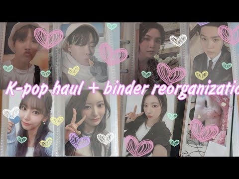 Видео: 💌 Распаковка к-поп карт + реорганизация биндеров || k-pop haul ep.3 💌