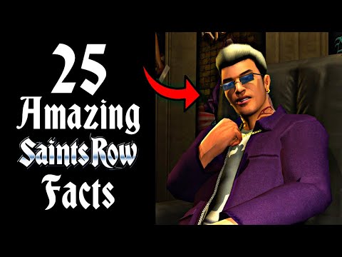 Видео: Удивительные факты и подробности об играх Saints Row, о которых вы, вероятно, не знали