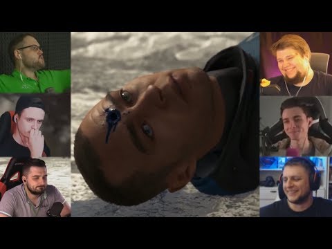 Видео: "Реакции Летсплейщиков" на Смерть Маркуса из Detroit: Become Human