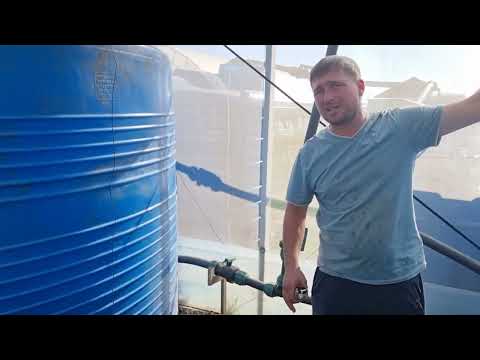 Видео: Простой растворный узел в пленочных теплицах.