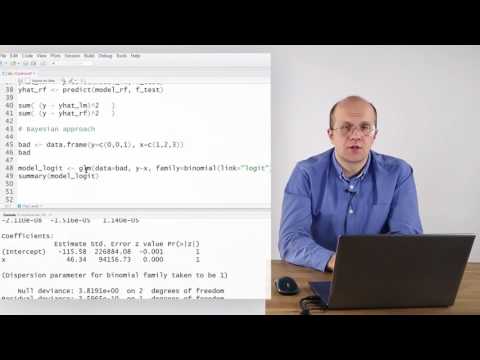 Видео: ПримеR. Логит модель байесовский подход в R