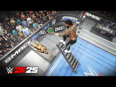 Видео: WWE 2K25: первые экстремальные моменты, которые вам нужно увидеть!