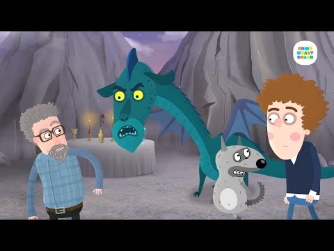 Видео: Дело о Драконе и Георгии (69 серия) - Приключения Пети и Волка - Как вернуть огонь дракону?