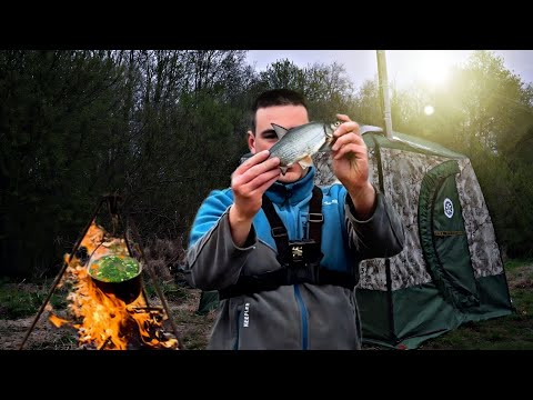 Видео: Рыбалка на Сырть на реке Луга. Два дня отдыха на природе. Уха, баня.