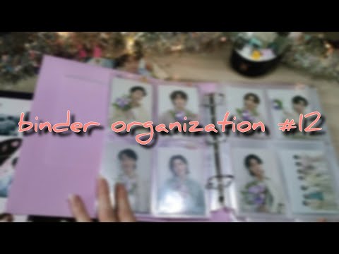 Видео: финальная организация года🎄 /binder organization #12 ✨☃️