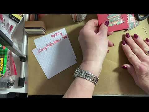 Видео: Открытки на елку из васи-ленты