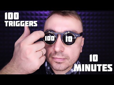 Видео: АСМР 100 ТРИГГЕРОВ за 10 МИНУТ  / ASMR 100 TRIGGERS in 10 minutes