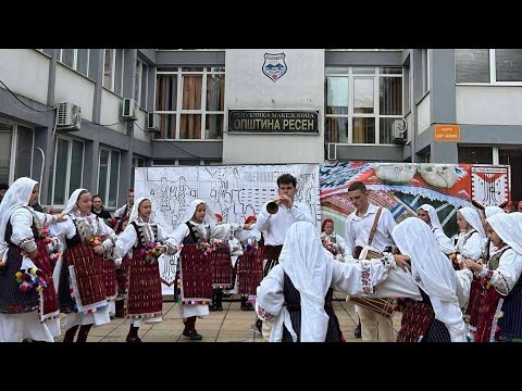 Видео: КУД Дримкол, Вевчани - Лазарско - Ѓурѓовденски песни и ора од Вевчани