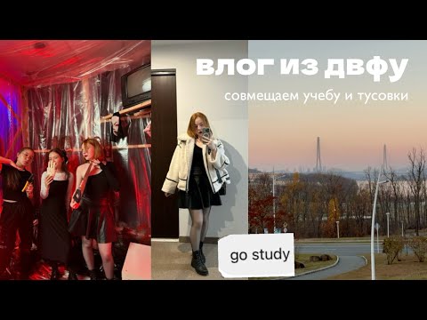 Видео: ДВФУ влог// study and party