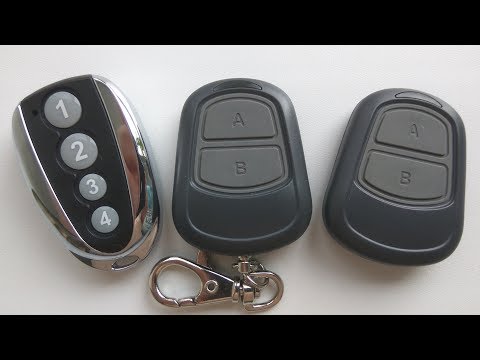 Видео: Как скопировать пульт GSN fixed code или прописать в приемник ACS-102